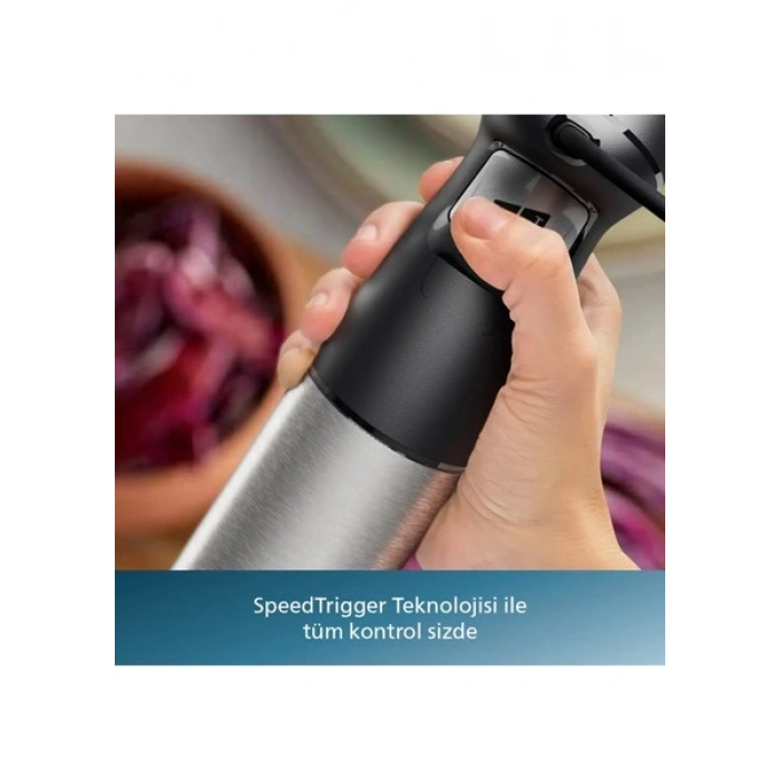 Philips 5000 Serisi HR2695/00 El Blenderi - Siyah / Inox - 1200 Watt