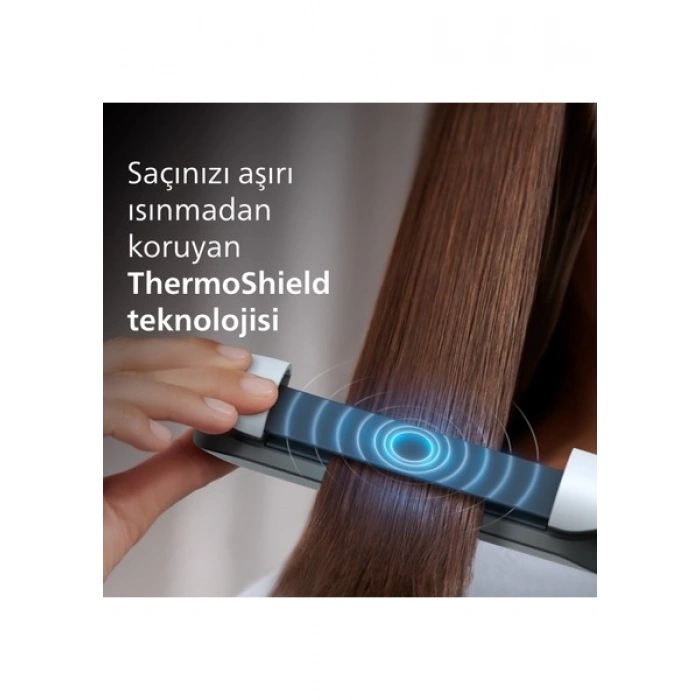 Philips 5000 Serisi Saç Düzleştirici, Argan Yağı Katkılı, ThermoProtect Teknolojisi, BHS520/00