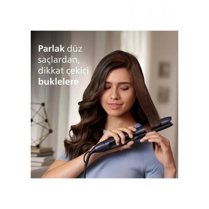 Philips 7000 Serisi Saç Düzleştirici, Argan Yağı Katkılı, ThermoProtect Teknolojisi, BHS732/00
