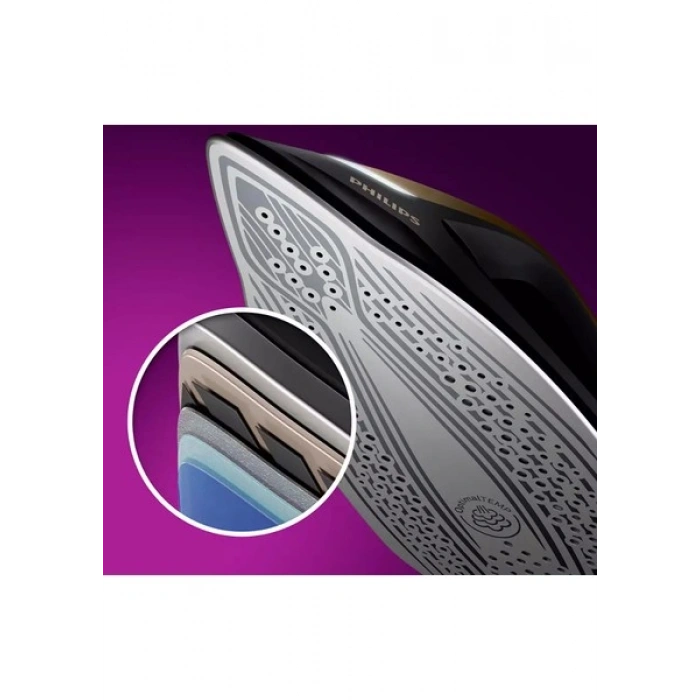 Philips 8000 Serisi Buhar Kazanlı Ütü, Akıllı Otomatik Buhar, OptimalTEMP, Dikey Buhar Püskürtme, 1,8 Lt Çıkarılabilir Su Haznesi, PSG8130/80