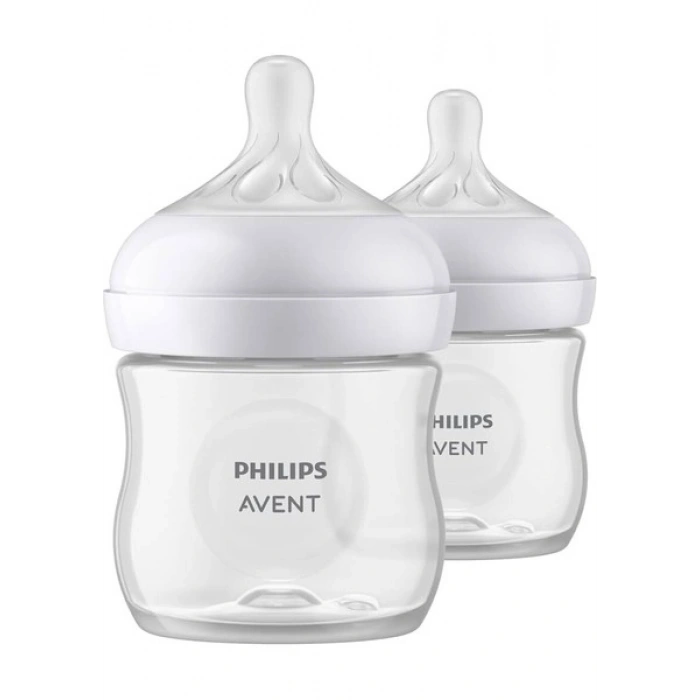 Philips Avent Doğal Tepkili PP 2li Biberon Seti, 125ml, 0+ Ay, SCY900/02