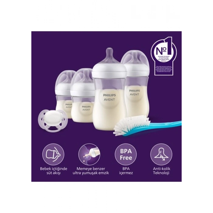 Philips Avent Doğal Tepkili Yenidoğan Hediye Seti, SCD838/11