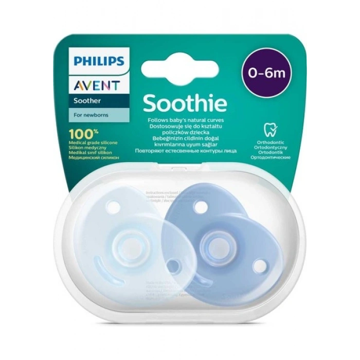 Philips Avent Soothie Emzik 0-6 Ay Erkek, SCF099/21