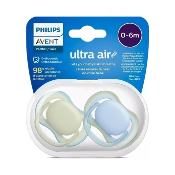 Philips Avent Ultra Air Emzik 0-6 Ay, 2li Unisex, SCF085/21