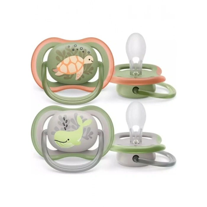 Philips Avent Ultra Air Emzik 6-18 Ay, 2li Paket, Erkek, SCF085/60