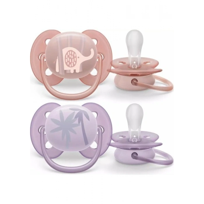 Philips Avent Ultra Soft Emzik 0-6 Ay, 2li Kız, SCF091/09