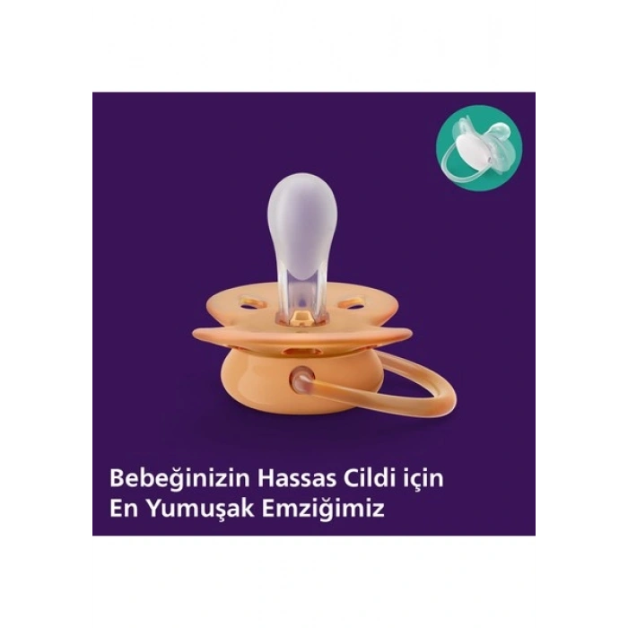 Philips Avent Ultra Soft Emzik 18+ Ay, 2li Unisex, SCF093/01
