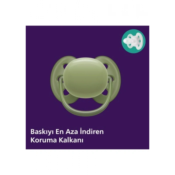 Philips Avent Ultra Soft Emzik 18+ Ay, 2li Unisex, SCF093/01