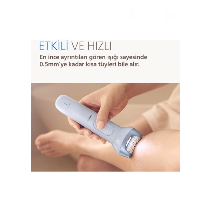 Philips Epilator 8000 Serisi Kablosuz Epilatör; Islak ve Kuru BRE708/05