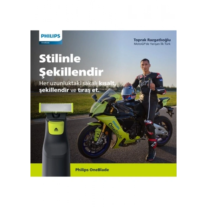 Philips QP2724/10 Oneblade Yüz Şekillendirici