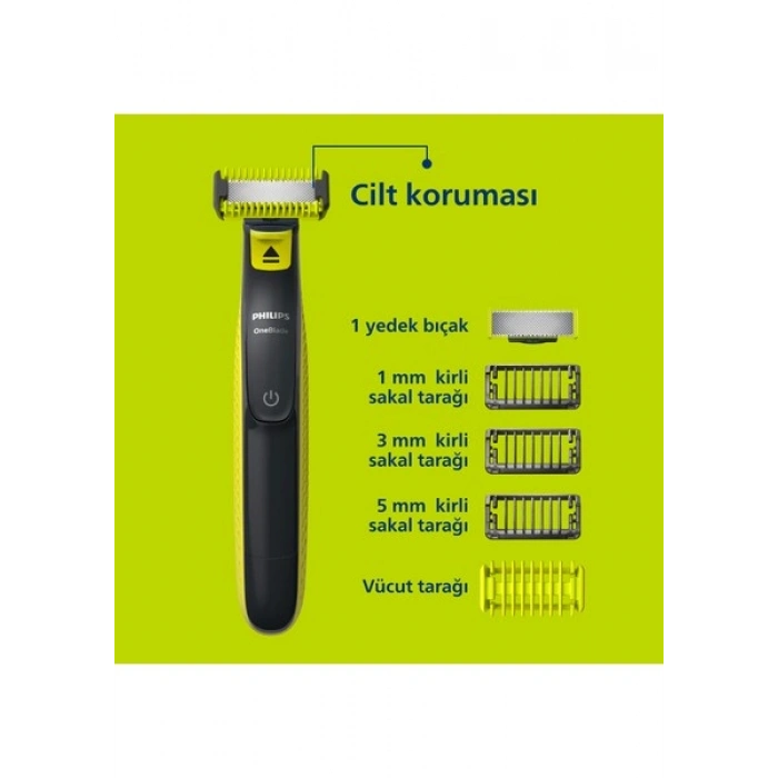 Philips Qp2824/10 Oneblade Yüz ve Vücut Şekilendirici
