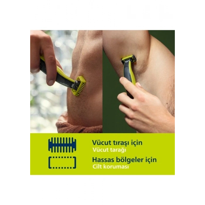 Philips Qp2824/10 Oneblade Yüz ve Vücut Şekilendirici