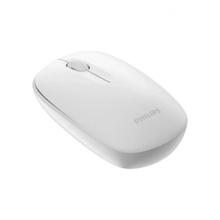 Philips SPK7318 Kablosuz 1600DPI 3 Tuşlu Optik Sessiz Mouse Beyaz