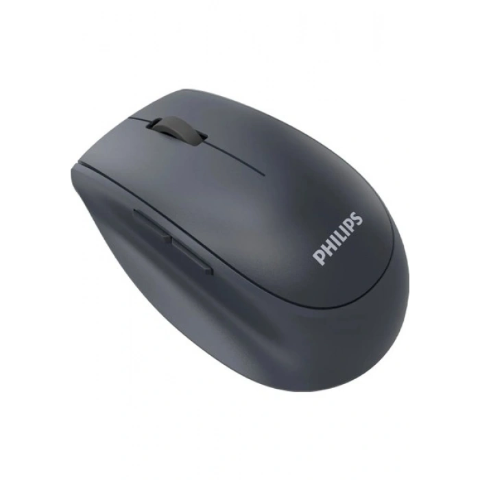 Philips SPK7627 Kablosuz Bluetooth Dual Mod 1600DPI 6 Tuşlu Sessiz Optik Mouse Gri