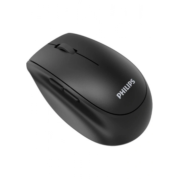 Philips SPK7627 Kablosuz Bluetooth Dual Mod 1600DPI 6 Tuşlu Sessiz Optik Mouse Siyah