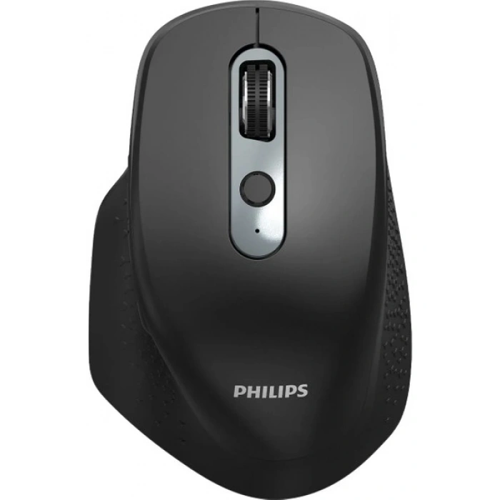 Philips SPK7818 3200 DPI 8 Tuşlu Dual Mod Bluetooth ve 2.4G Kablosuz Ergonomik Sessiz Mouse Siyah