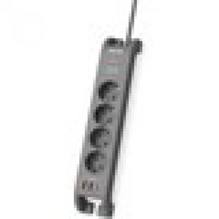 Philips SPN4140GA Akım Korumalı Priz 4lü + 2x Usb-A 18W + 1x Usb-C 20W - 2m Kablo