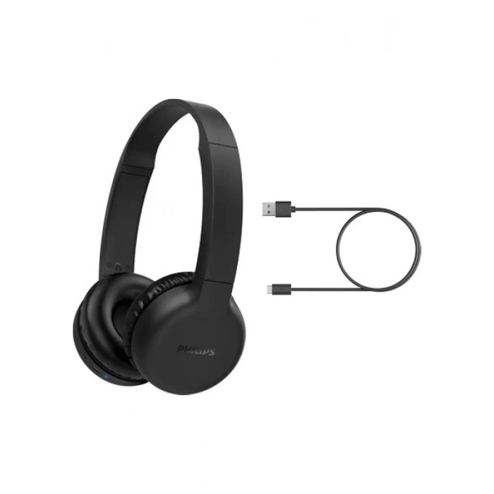 Philips TAH1205BK/00 Siyah Bluetooth 5.1 Kulak Üstü Kablosuz Kulaklık