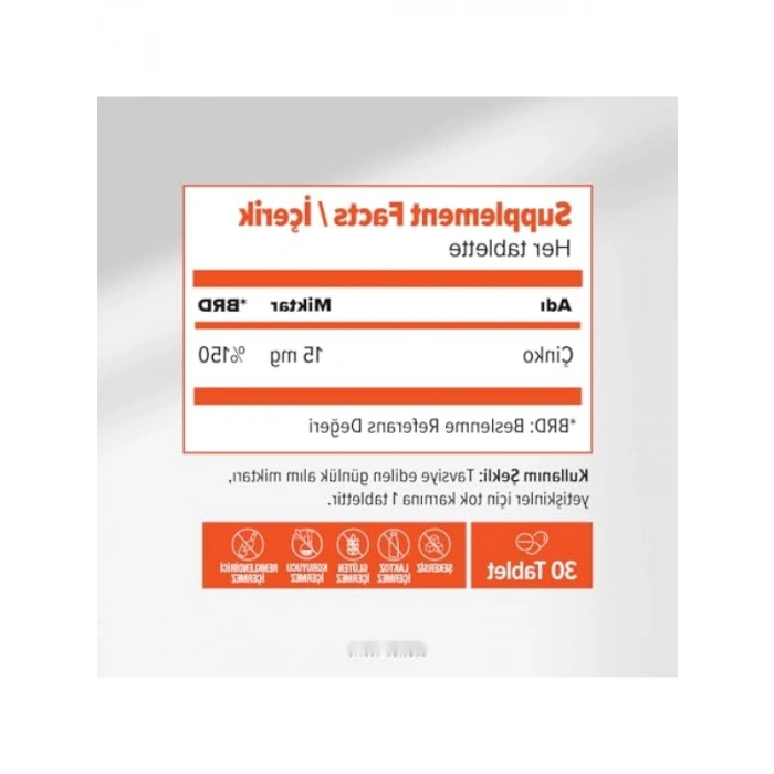 Picozinc Takviye Edici Gıda 30 Kapsül