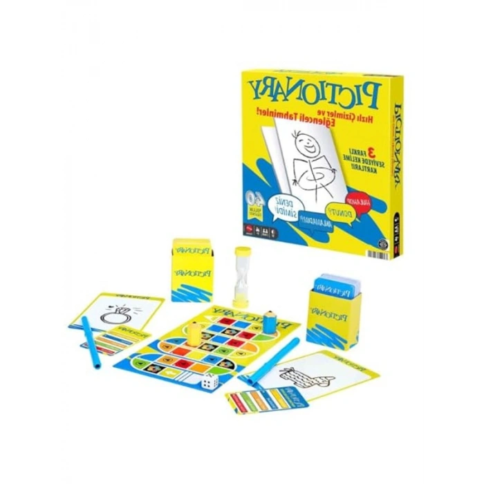 Pictionary Kutu Oyunu, Çocuklar ve Aileler için Eğlenceli Oyun