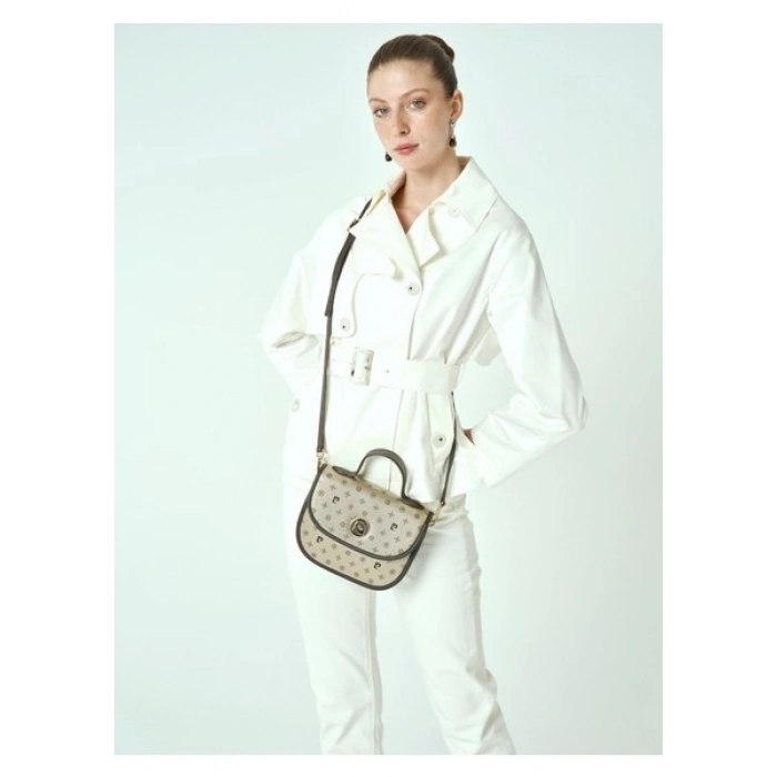 Pierre Cardin Altın Çapraz Çanta 05PO25Y2064-CNMN A