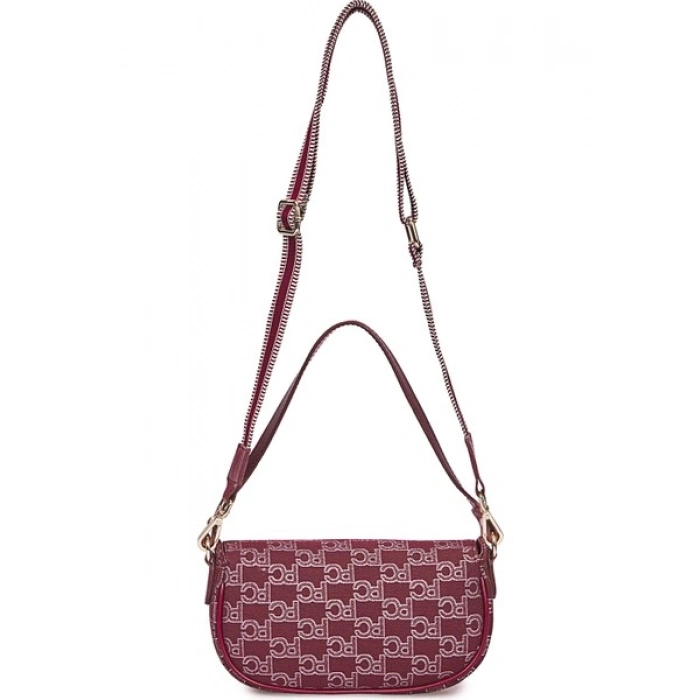 Pierre Cardin Bordo Omuz Çantası 05PO25Y1990-SMKN Br