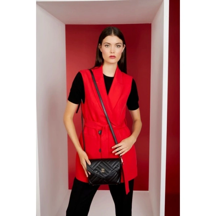 Pierre Cardin Kadın Siyah Çapraz Çanta 05PO22K1621-LSAK S
