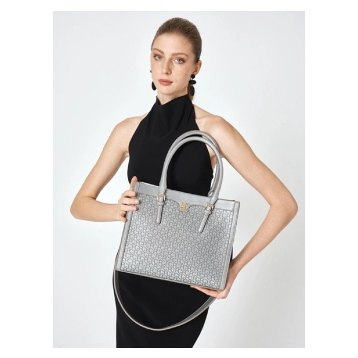 Pierre Cardin Platin Omuz Çantası 05PO25Y2013-KAL Pl