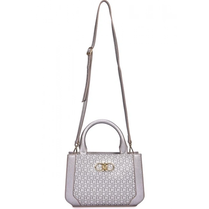 Pierre Cardin Platin Uzun Askılı Kol Çantası 05PO25Y2011-KAL Pl