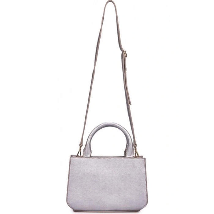 Pierre Cardin Platin Uzun Askılı Kol Çantası 05PO25Y2011-KAL Pl
