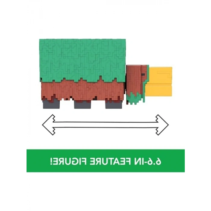Pikselli Tasarımlı Sniffer Aksiyon Figürü - 3,25 inç Ölçekli Sesli