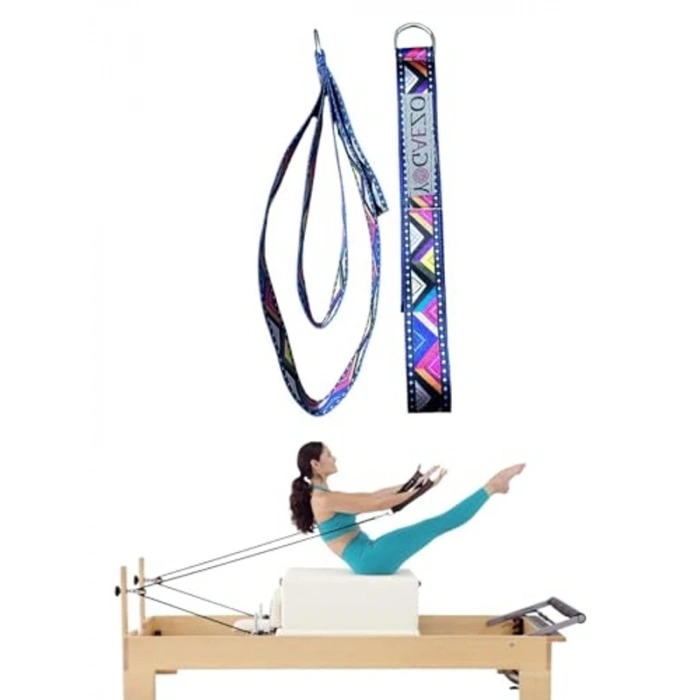 Pilates Elcik, Dijital Baskılı Pamuklu, Reformer Kullanımı İçin
