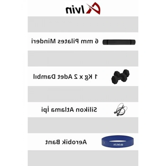 Pilates Seti - Tam Ekipman Ile Evde Fit Kalın!