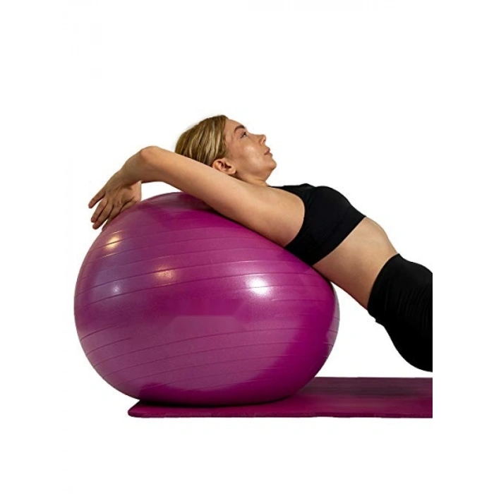 Pilates Topu 20+55 cm + Pompa - Anti-Burst Yapı