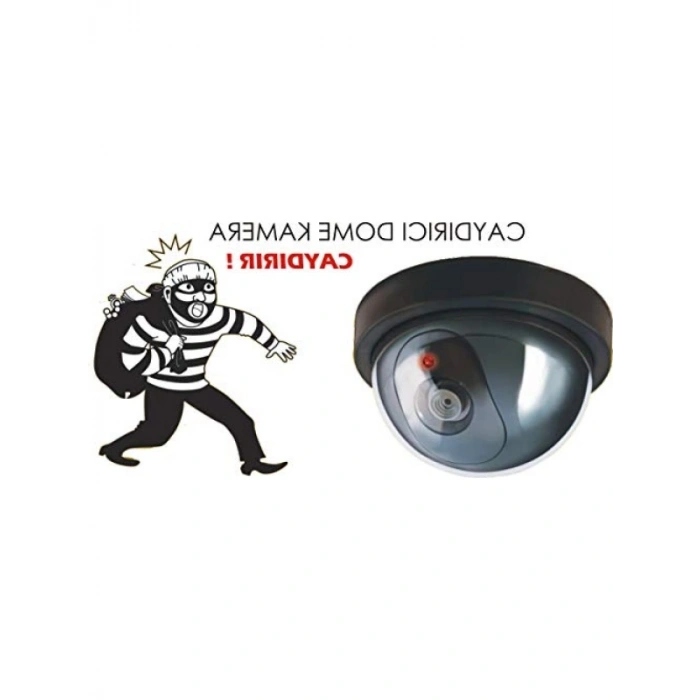 Pilli Hareket Sensörlü Sahte Güvenlik Kamerası
