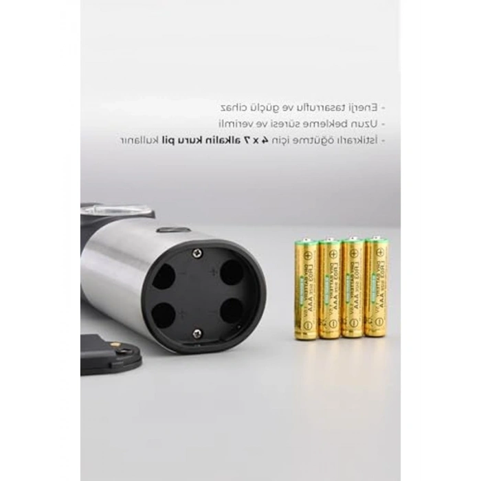 Pilli Işıklı Tuz ve Karabiber Öğütücü İkili Set, Pratik Kullanım