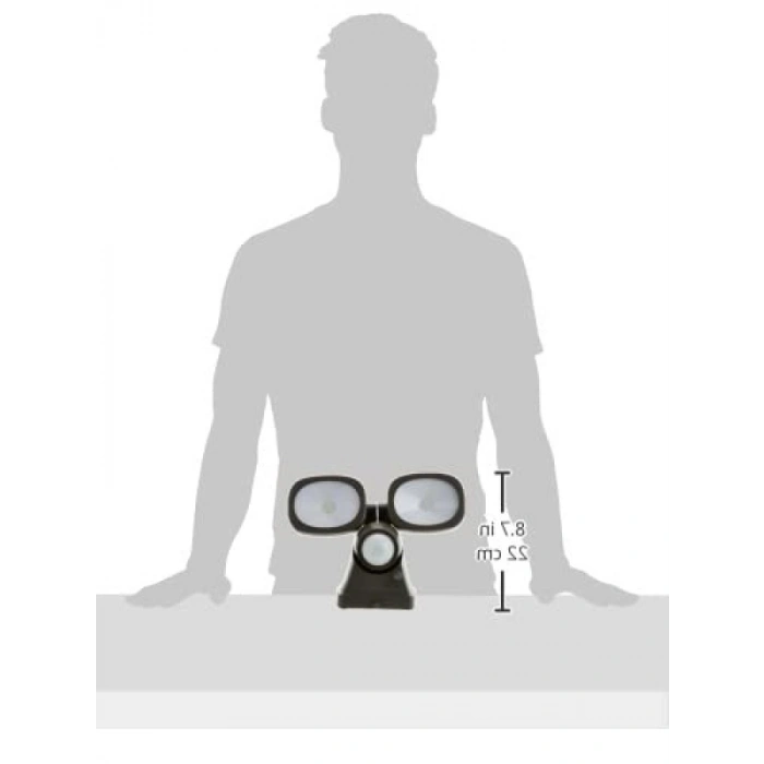 Pilli LED Dış Mekan Spot Lamba - Kablosuz, Hareket Sensörlü