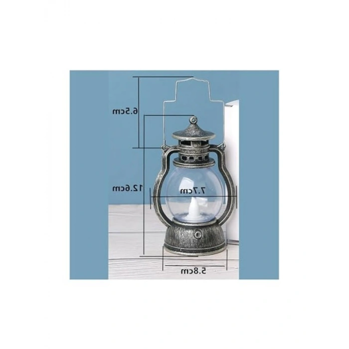 Pilli mini led gaz lambası, taşınabilir dekoratif aydınlatma