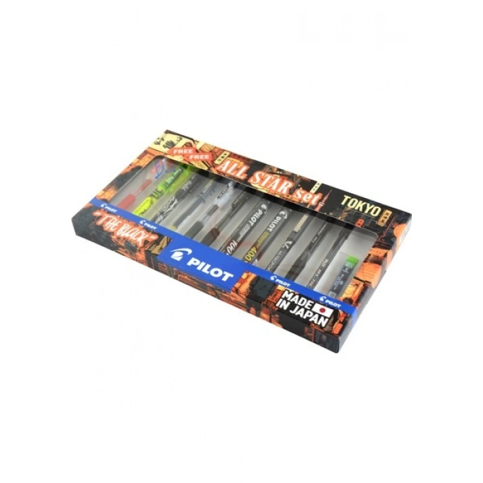 Pilot All Star The Black Set - 12li