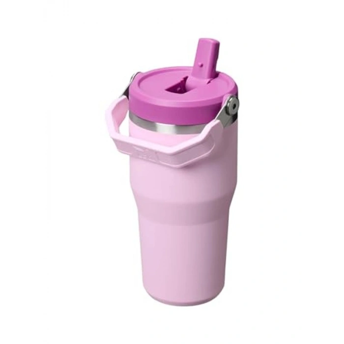 Pipetli Termos Bardak, Kiraz Çiçeği Deseni ve 0.60 Litre