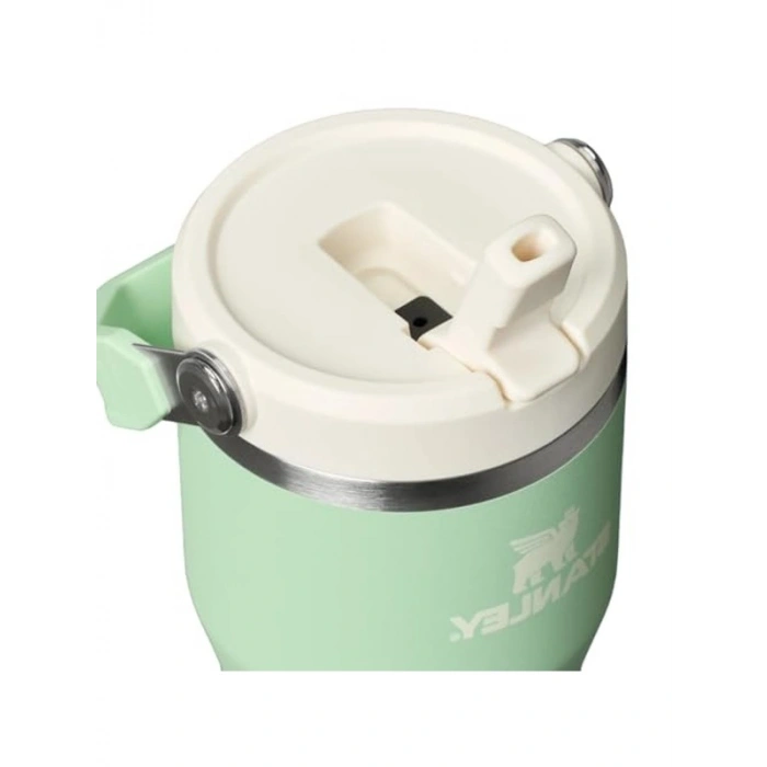 Pipetli Tumbler, 0.89 Litre Kapasite, Şık Yeşil Tasarım