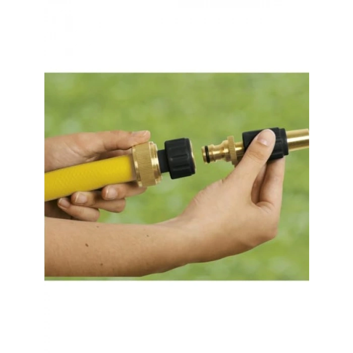 Pirinç Hortum Bağlantı Aparatı - 3/4 Aqua Stop