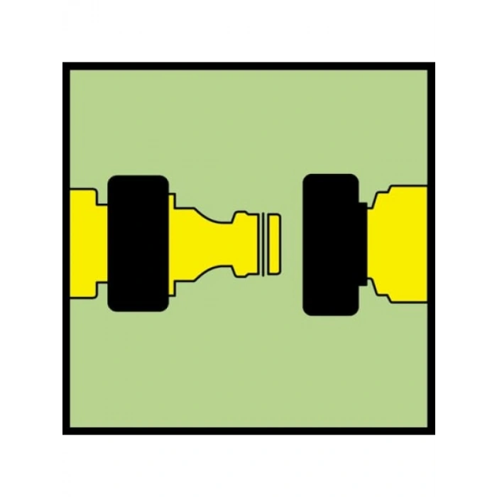 Pirinç Hortum Bağlantı Aparatı - 3/4 Aqua Stop