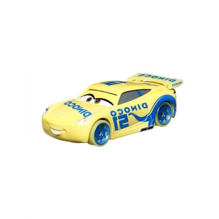 Pixar Cars Glow Racers Dinoco Cruz Ramirez HPG81