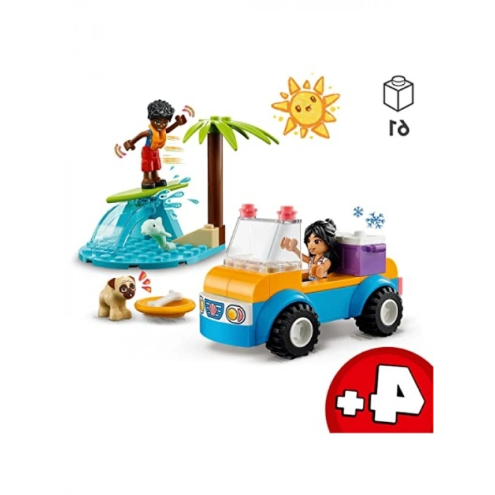 Plaj Arabası Eğlencesi - Renkli ve Eğlenceli Yapım Seti