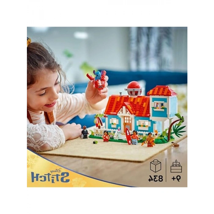 Plaj Evi Seti, 834 Parça ile 9 Yaş ve Üzeri Çocuklar için Yaratıcı Oyun Fikri