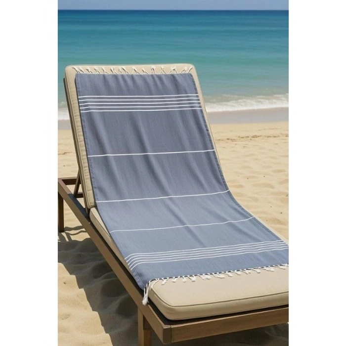 Plaj Havlusu, 100x180 cm Hızlı Kuruyan Pamuklu Yapı