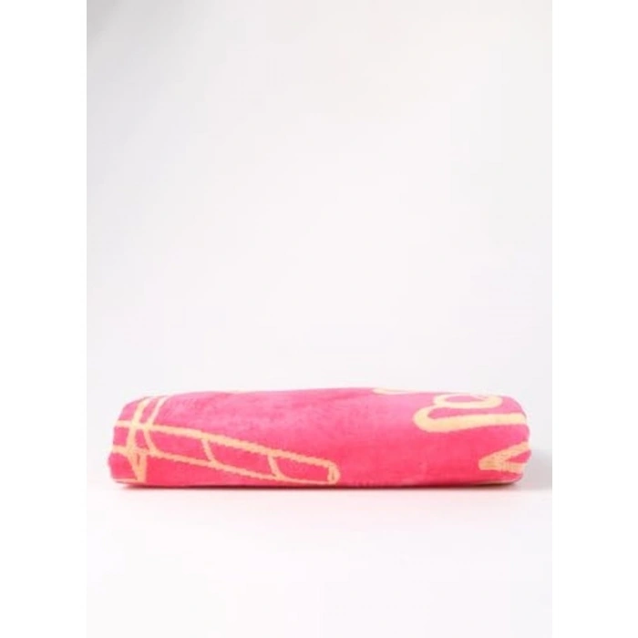 Plaj Havlusu, Pembe, 70x150 cm, Yumuşak Dokulu