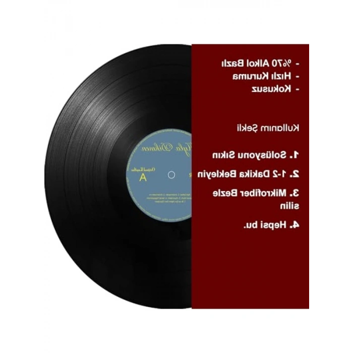 Plak Temizleme Solüsyonu (Pikap Temizleme) | 500 ML