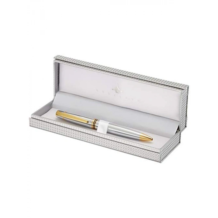 Planet Serisi 0028T Krom Gold Tükenmez Kalem